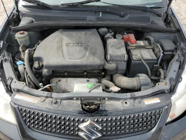 JS2YB5A32A6301716 - 2010 SUZUKI SX4 BLACK photo 11