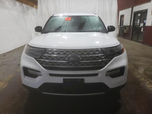 1FMSK8FH3LGB99695 - 2020 FORD EXPLORER LIMITED WHITE photo 5