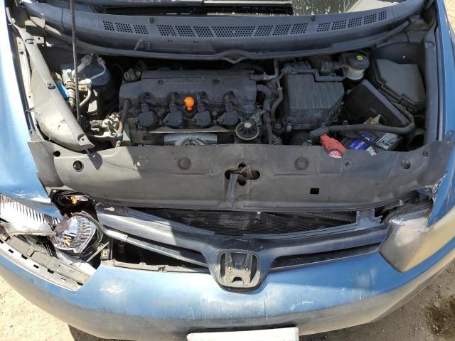 2HGFG12866H578706 - 2006 HONDA CIVIC EX BLUE photo 11