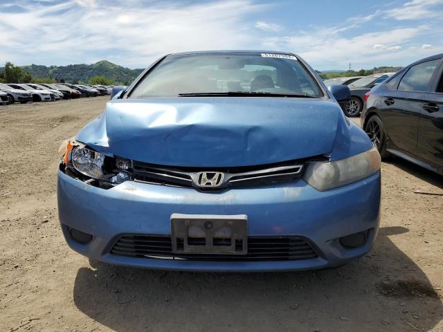 2HGFG12866H578706 - 2006 HONDA CIVIC EX BLUE photo 5