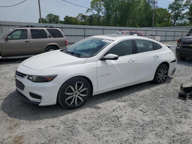 1G1ZE5ST1HF101000 - 2017 CHEVROLET MALIBU LT WHITE photo 1