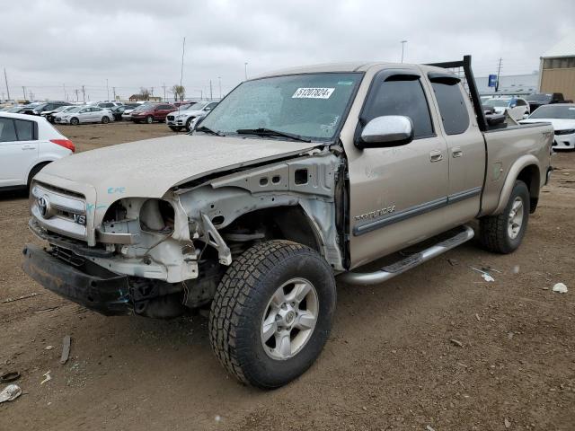 5TBBT44196S480127 - 2006 TOYOTA TUNDRA ACCESS CAB SR5 GOLD photo 1