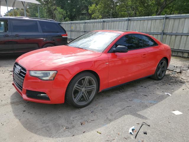 WAUSFAFR6EA041959 - 2014 AUDI A5 PREMIUM PLUS RED photo 1