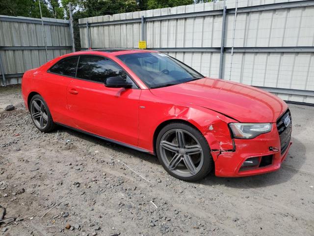 WAUSFAFR6EA041959 - 2014 AUDI A5 PREMIUM PLUS RED photo 4