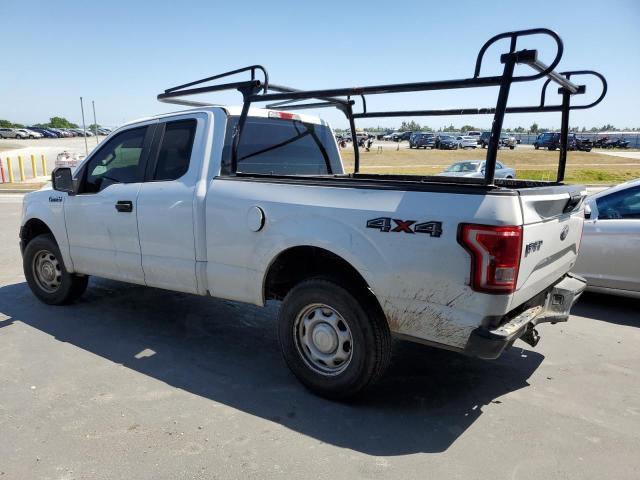 1FTFX1EF0FKD30291 - 2015 FORD F150 4WD SUPER CAB WHITE photo 2