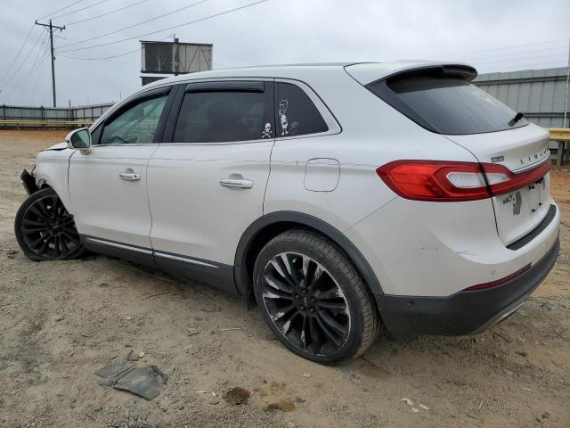 2LMTJ6LR9GBL79869 - 2016 LINCOLN MKX RESERVE WHITE photo 2