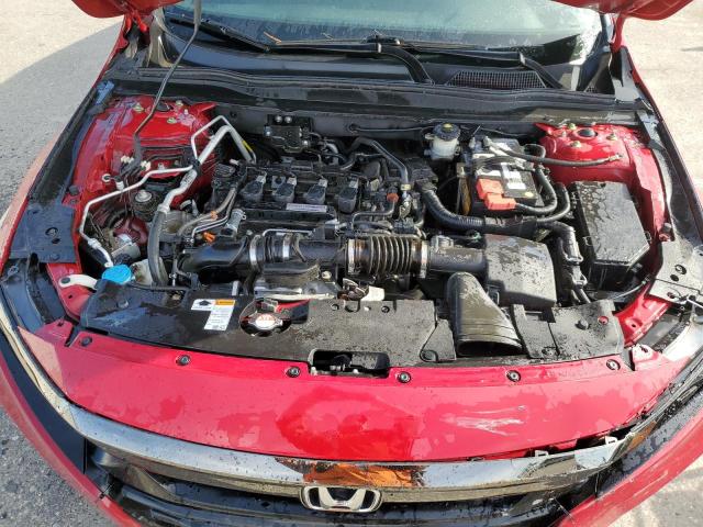 1HGCV1F31JA070058 - 2018 HONDA ACCORD SPORT RED photo 11