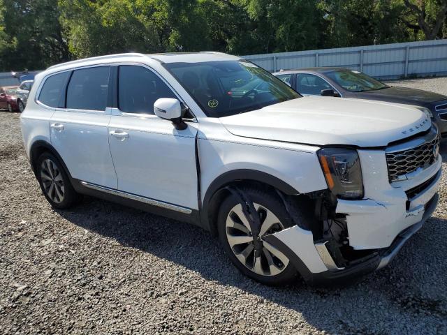 5XYP34HC9LG092672 - 2020 KIA TELLURIDE EX WHITE photo 4