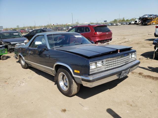 3GCCW80H2GS900028 - 1986 CHEVROLET EL CAMINO BLUE photo 4