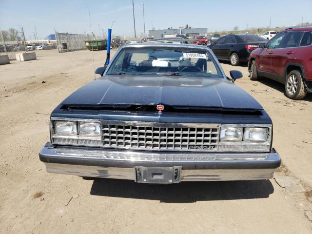 3GCCW80H2GS900028 - 1986 CHEVROLET EL CAMINO BLUE photo 5