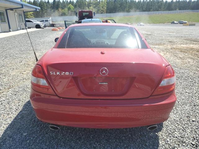 WDBWK54F68F187946 - 2008 MERCEDES-BENZ SLK 280 RED photo 6