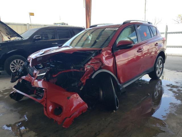 2T3WFREV3DW022237 - 2013 TOYOTA RAV4 XLE RED photo 1