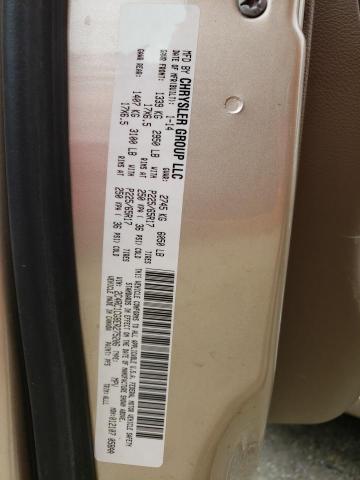 2C4RC1CG8ER275206 - 2014 CHRYSLER TOWN & COU TOURING L CREAM photo 13