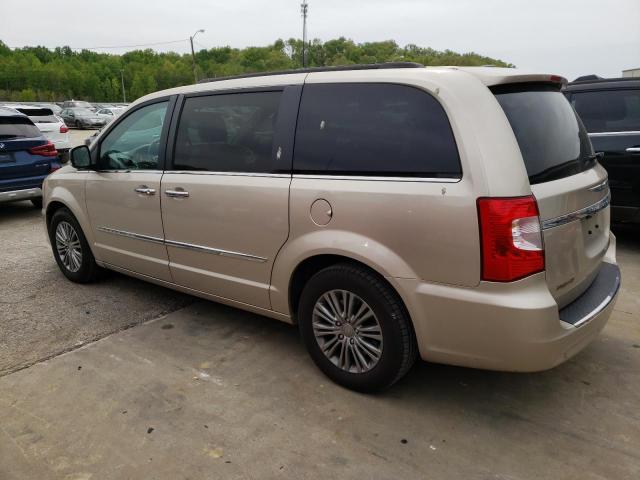 2C4RC1CG8ER275206 - 2014 CHRYSLER TOWN & COU TOURING L CREAM photo 2