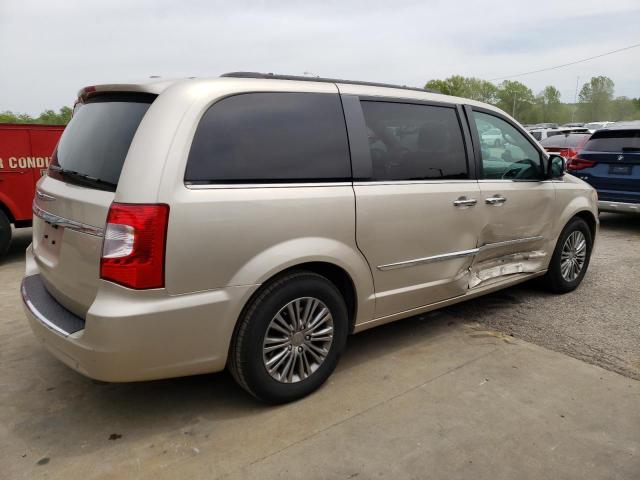 2C4RC1CG8ER275206 - 2014 CHRYSLER TOWN & COU TOURING L CREAM photo 3