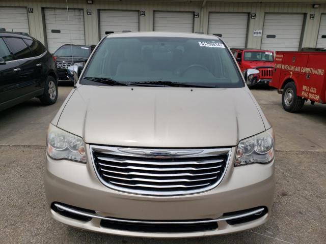 2C4RC1CG8ER275206 - 2014 CHRYSLER TOWN & COU TOURING L CREAM photo 5
