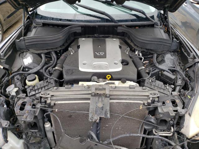 JNKAJ09F48M356513 - 2008 INFINITI EX35 BASE შავი ფოტო 12