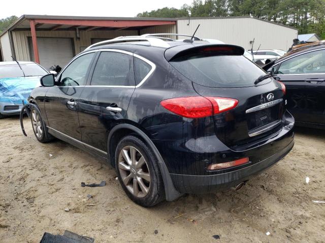 JNKAJ09F48M356513 - 2008 INFINITI EX35 BASE შავი ფოტო 2