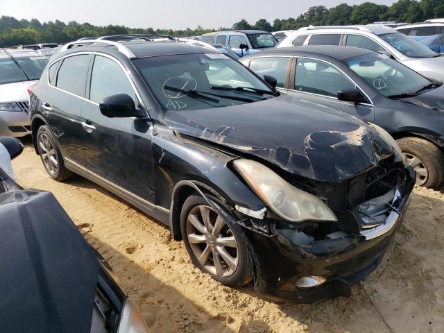 JNKAJ09F48M356513 - 2008 INFINITI EX35 BASE BLACK photo 4