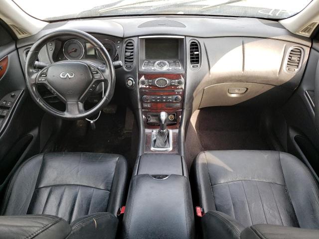 JNKAJ09F48M356513 - 2008 INFINITI EX35 BASE BLACK photo 8