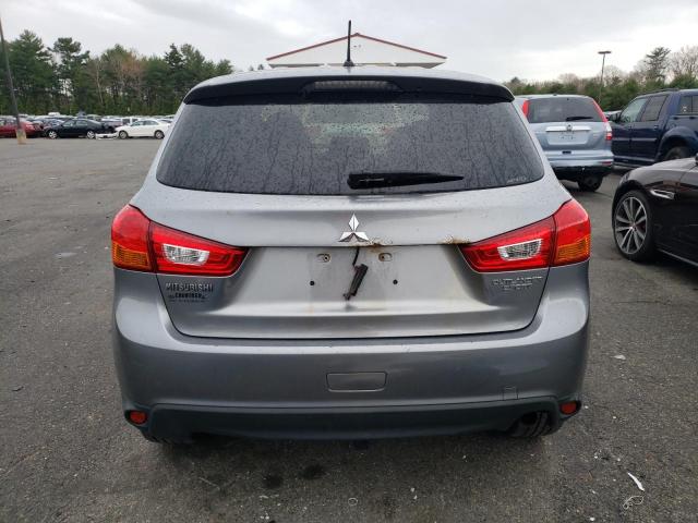 4A4AR3AU6DE017948 - 2013 MITSUBISHI OUTLANDER ES GRAY photo 6