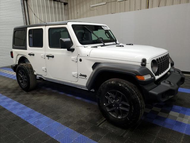 1C4PJXDN4RW253035 - 2024 JEEP WRANGLER SPORT WHITE photo 4