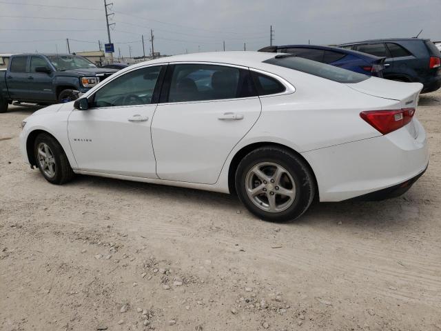 1G1ZC5ST0JF190991 - 2018 CHEVROLET MALIBU LS WHITE photo 2