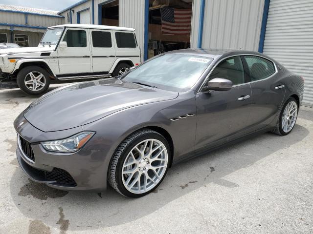 ZAM57XSA9H1206127 - 2017 MASERATI GHIBLI GRAY photo 1