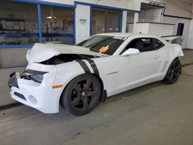 2G1FA1E39D9178347 - 2013 CHEVROLET CAMARO LS WHITE photo 1