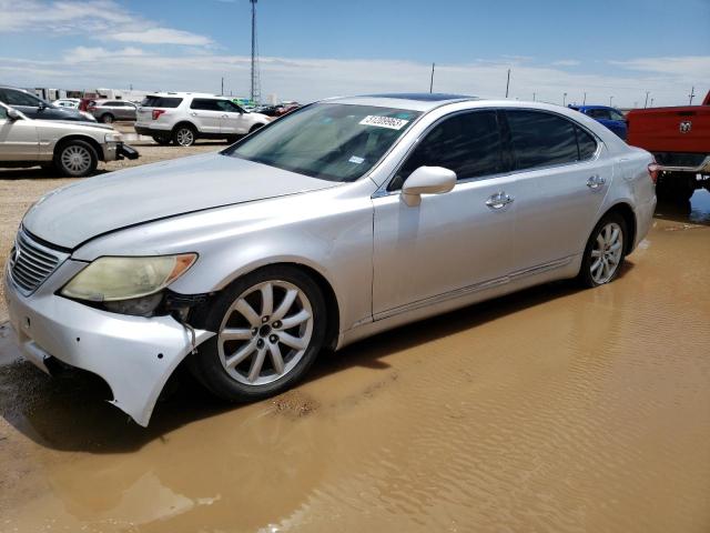 JTHGL46F475014102 - 2007 LEXUS LS 460L SILVER photo 1