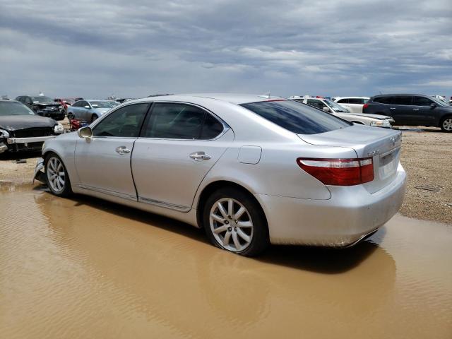 JTHGL46F475014102 - 2007 LEXUS LS 460L SILVER photo 2