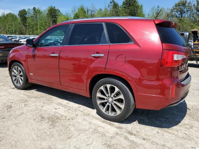 5XYKWDA78EG467291 - 2014 KIA SORENTO SX RED photo 2