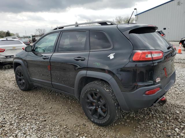 1C4PJMBS4FW624536 - 2015 JEEP CHEROKEE TRAILHAWK BLACK photo 2