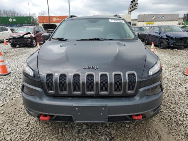 1C4PJMBS4FW624536 - 2015 JEEP CHEROKEE TRAILHAWK BLACK photo 5