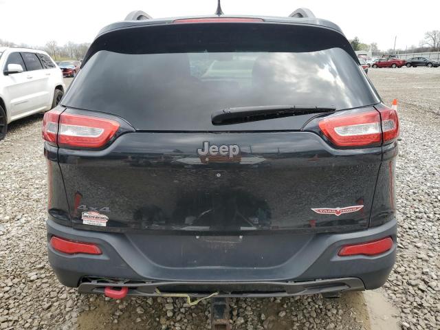 1C4PJMBS4FW624536 - 2015 JEEP CHEROKEE TRAILHAWK BLACK photo 6
