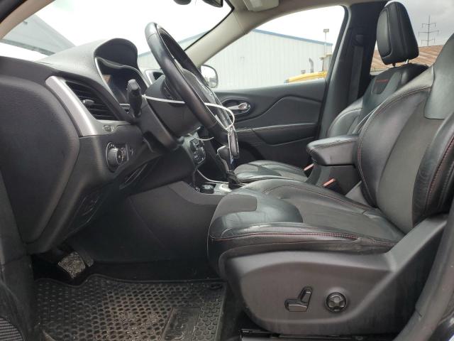 1C4PJMBS4FW624536 - 2015 JEEP CHEROKEE TRAILHAWK BLACK photo 7