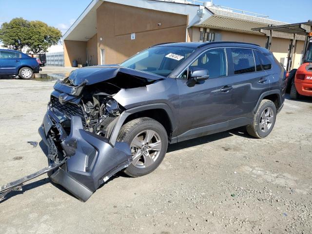 2T3W1RFV1NW214089 - 2022 TOYOTA RAV4 XLE GRAY photo 1