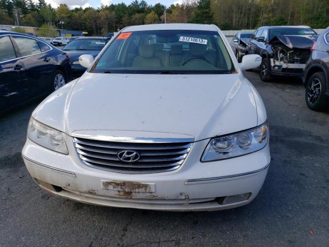 KMHFC4DF0AA450648 - 2010 HYUNDAI AZERA GLS WHITE photo 5