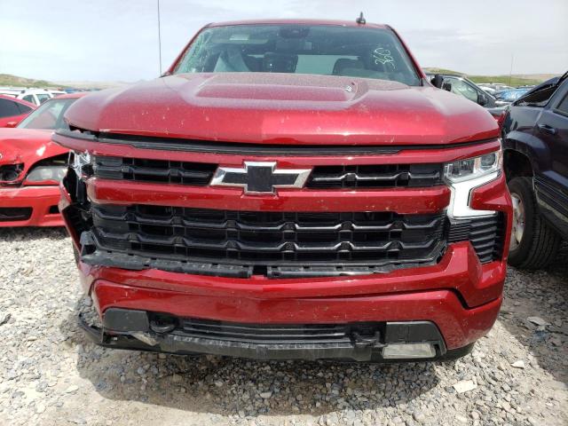 1GCUDEEL9NZ541086 - 2022 CHEVROLET SILVERADO K1500 RST RED photo 5