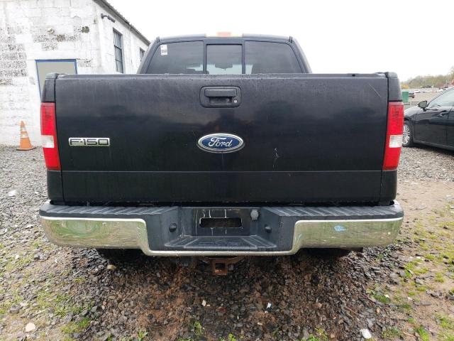 1FTPW14574KD01383 - 2004 FORD F150 SUPERCREW BLACK photo 6