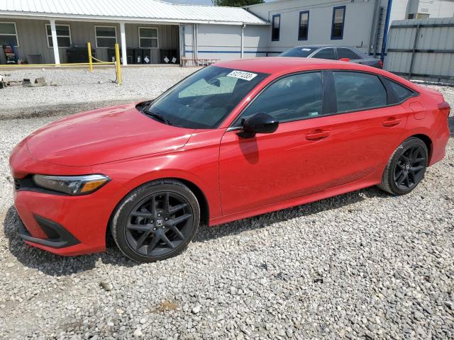 2HGFE2F51PH520189 - 2023 HONDA CIVIC SPORT 红色 照片 1