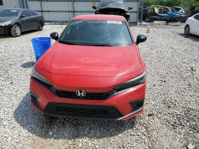 2HGFE2F51PH520189 - 2023 HONDA CIVIC SPORT 红色 照片 5