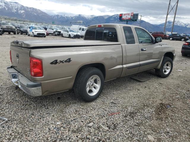 1D7HW42N56S518903 - 2006 DODGE DAKOTA SLT TAN photo 3