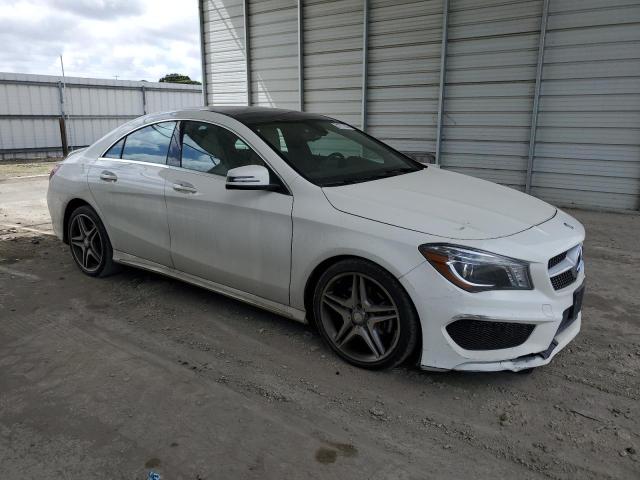 WDDSJ4EBXFN187756 - 2015 MERCEDES-BENZ CLA 250 WHITE photo 4