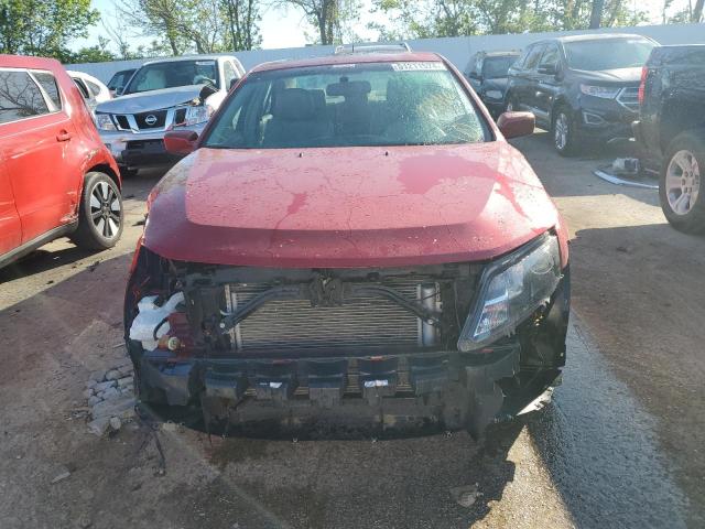 3FAHP0JG4AR297131 - 2010 FORD FUSION SEL RED photo 5