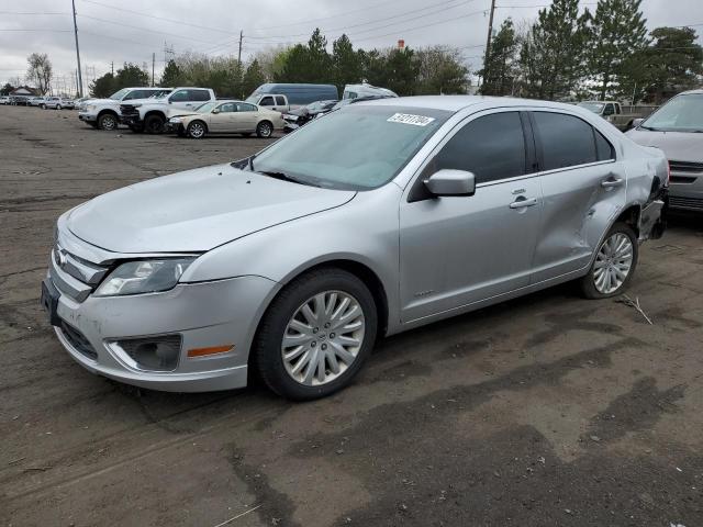 3FADP0L33AR278868 - 2010 FORD FUSION HYBRID SILVER photo 1