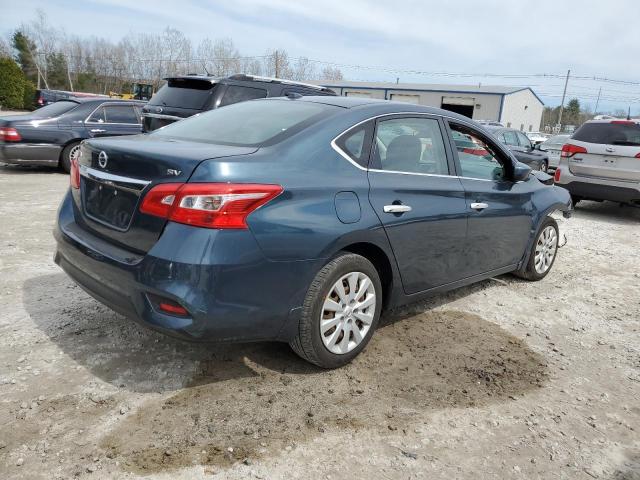 3N1AB7AP6GY254785 - 2016 NISSAN SENTRA S BLUE photo 3