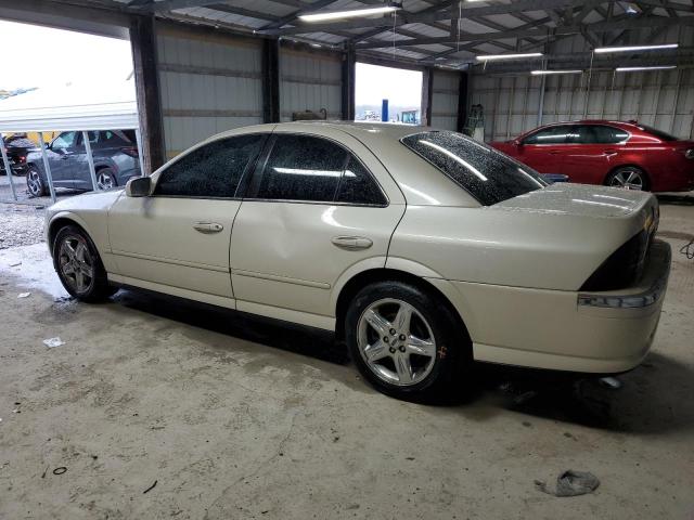 1LNHM87A92Y698211 - 2002 LINCOLN LS კრემისფერი ფოტო 2