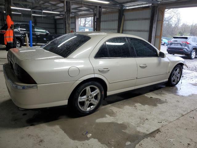1LNHM87A92Y698211 - 2002 LINCOLN LS კრემისფერი ფოტო 3
