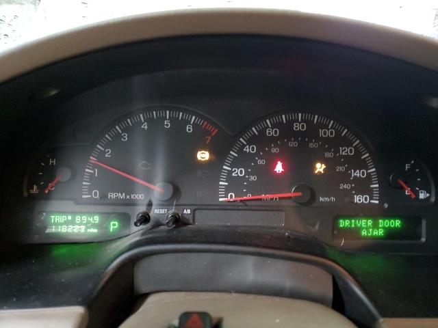 1LNHM87A92Y698211 - 2002 LINCOLN LS კრემისფერი ფოტო 9